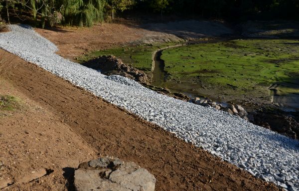 Landscape Swales Installation in Elyria