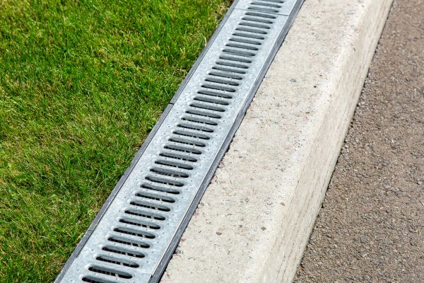 Courtyard Drain Installation in Elyria